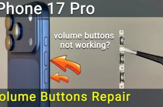 How to Replace iPhone 17 Pro Volume Button Flex Cable